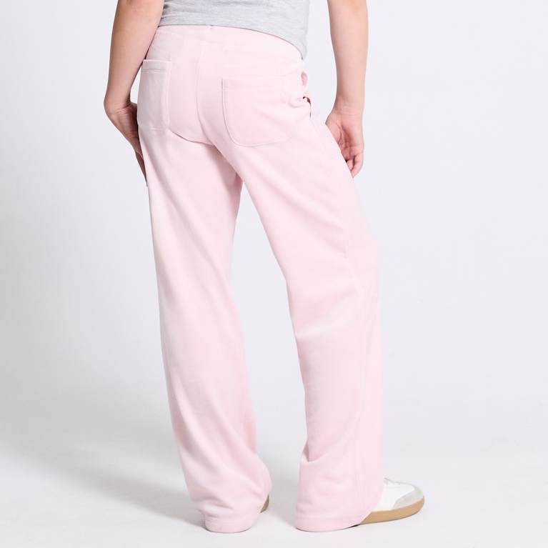 Velour pants "Ella star" Pink 2